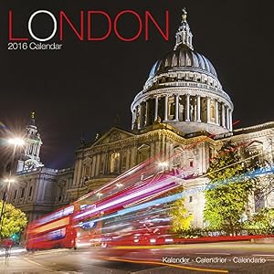 LONDON CALENDARIO CALENDAR 2016