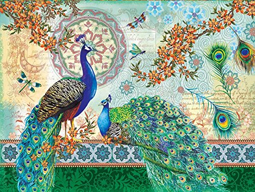 Royal Peacocks a 500-Piece Jigsaw Puzzle by Sunsout Inc.