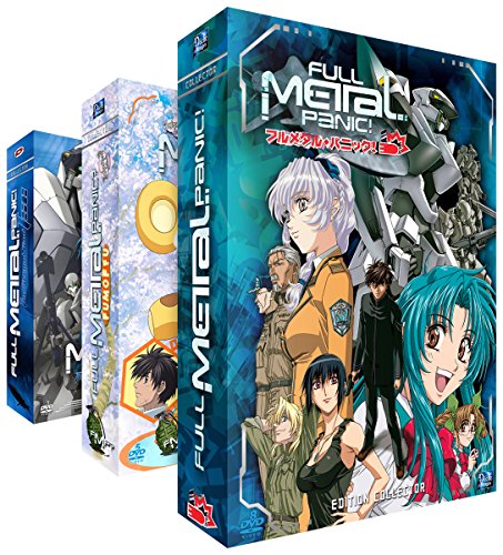 フルメタル・パニック! & フルメタル・パニック? ふもっふ & フルメタル・パニック! The Second Raid コンプリート DVD-BOX (全49話+OVA, 1250分) フルメタ 賀東招二 アニメ [DVD] [Import] [PAL, 再生環境をご確認ください]