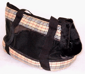 Dallas Totes English Plaid Mesh Small