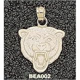 Chicago Bears Sterling Silver 5/8 Bear Logo Pendant