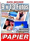 Produkt-Bild: Data Becker Original-Papier, 9 x 13 Fotos, ohne Perforation, hochgl&auml;nzend