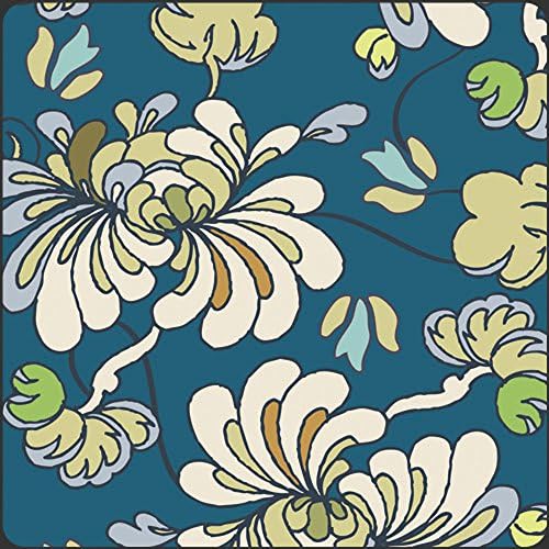 Spanish Petals Blue Premium Cotton Fabric by Art Gallery Sold BTY 45" Wide AH-325 ℳ