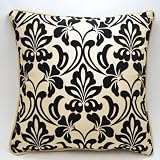 クッション Pillow Yorke ブラックサイズ52×52 クッションカバー 取外可 JENNI JENNI