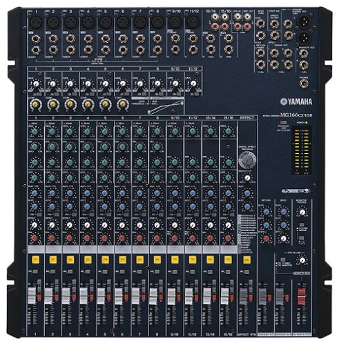 Childrens Toyshop  Musical Instruments : Yamaha MG166CX-USB 16-Channel USB Mixer with SPX Digital Multi Effect