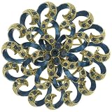 Swirly Flower Pin Brooch