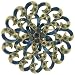 Swirly Flower Pin Brooch