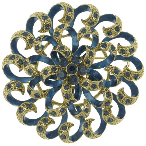 Childrens Toyshop  Jewelry : Swirly Flower Pin Brooch