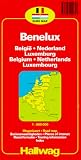 Hallwag Stra&szlig;enkarten, Benelux - Rand McNally and Company