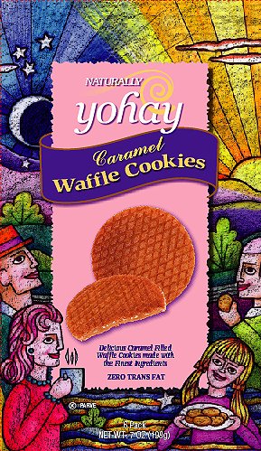Yohay Caramel Stroopwaffle Cookies by Yohay Baking Co.