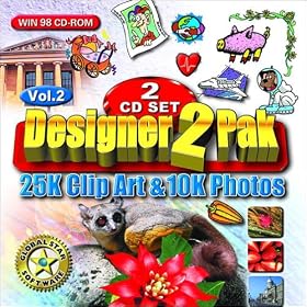 10,000 Photos 25,000 Clipart 2 by Global Star Software