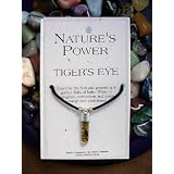 Tiger's Eye Pendant for Courage and Confidence