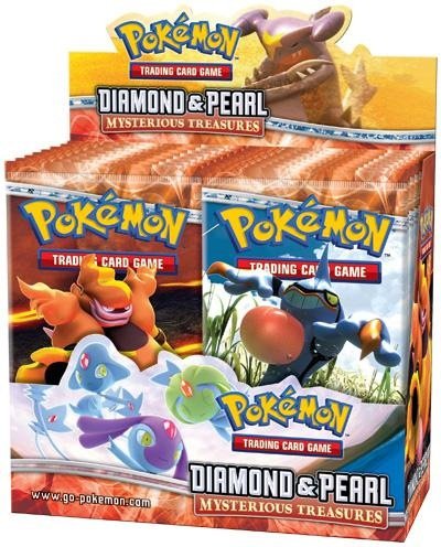 Pokemon Diamond & Pearl 2 -- Mysterious Treasures Booster BOX (36ct) [Toy]-image