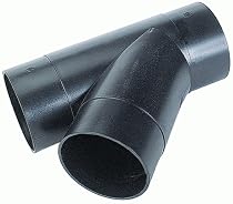 Jet JW1015 4-Inch Y-Fitting Dust Hose Connector