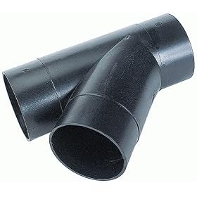 Jet JW1015 4-Inch Y-Fitting Dust Hose Connector