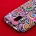 Radiant Z740 / Sonata 4G Case, MPERO SNAPZ Series Rubberized Case for ZTE Radiant Z740 / Sonata 4G - Black Paisley