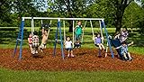 UPC 047672421207 product image for Flexible Flyer Play Around Metal Swing Set | upcitemdb.com
