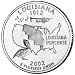 2002 P Mint Louisiana BU State Quarter Coin New