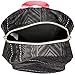Trailmaker Girls' Printed Backpack with Contrast Bottom, Black
