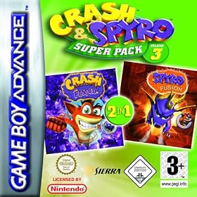 Crash and Spyro Super Pack Volume 3: Crash Fusion/Spyro Fusion (GBA)