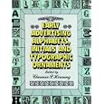 Early Advertising Alphabets, Initials and Typographic Ornaments (Dover Pictorial Archive Series) by Clarence P. Hornung
