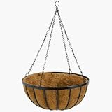 16 in. Georgian Hang Basket Coco Liner