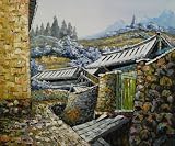 Art Reproduction Oil Painting - Malaysian Frost - Standard 20x24 - Hand Painted Canvas Art