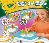 Crayola - 10464 - Activités Créatives dessin et feutres dessins magiques 3 en 1