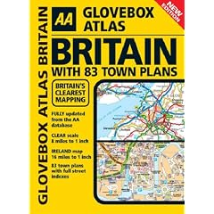 AA Glovebox Atlas Britain with Town Plans (Road Atlas)