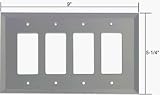 CRL 4X Decora Glass Mirror Plate - Gray