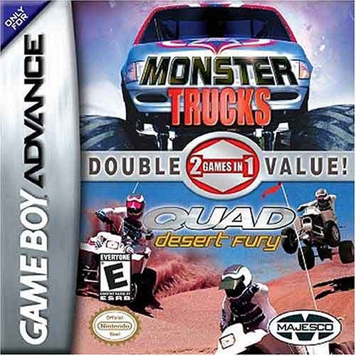 Monster Trucks & Quad Desert Fury 2 in 1 (GBA)