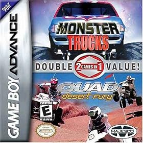 Monster Trucks and Quad Desert Fury Double Pack (2 Games)