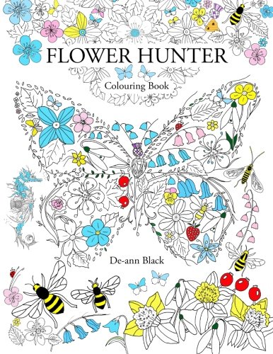 Flower Hunter: Colouring Book