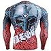 Fixgear Mens Womens MMA Body Support Base layer Compression Shirt Long sleeve S ~ 4XL
