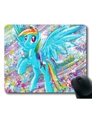 Customizablestyle Rainbow Dash-6 Mousepad, Customized Rectangle DIY Mouse Pad