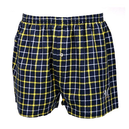 Buy Milwuakee Brewers Flannel Boxer by Concepts Sport by MLB College Concepts
