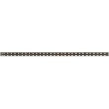 Mitutoyo Steel Rule, Black Chrome Finish Tempered Stainless Steel, Metric
