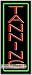 Tanning (vertical) Neon Sign (32H x 13L x 3D)
