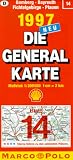 Generalkarte Deutschland 14. Bamberg, Bayreuth, Fichtelgebirge, Plauen. Mit Stadtpl�nen, Farbphotos und Reisef�hrer - 