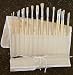 Kitchen & Housewares : Brush Bundle of 18 Hog Brushes in a Canvas Brush Holder