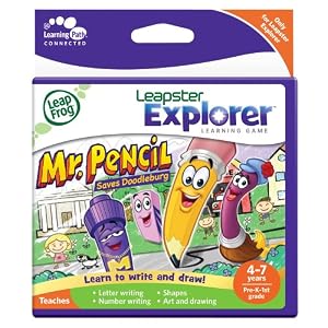 LeapFrog Leapster Explorer Learning Game: Mr. Pencil by 