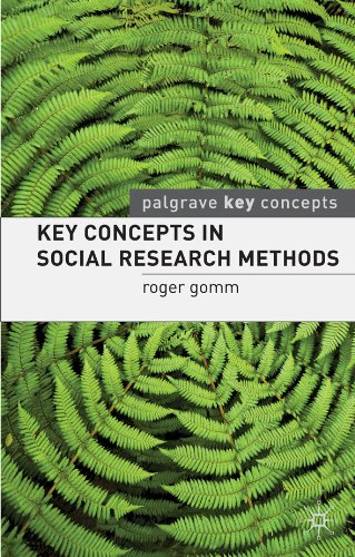 Key Concepts in Social Research Methods (Palgrave Key Concepts)