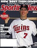 Sporting News April 26 2010 Joe Mauer/Minnesota Twins on Cover, Dallas Cowboys, Carl Crawford/Tampa Bay Devil Rays, Why Canada Loves Hockey, Brandon Jennings/Milwaukee Bucks, Demaryius Thomas/Georgia Tech