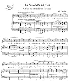 Puccini: La Fanciulla del West - Chella mi creda libero e lontano - Dick Johnson/Ramerrez, tenor: Instantly download and print sheet music