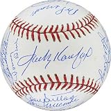 Los Angeles Dodgers Autographed Baseball Signed by 21 All Time Dodger Greats with Years Played Inscriptions