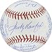 Los Angeles Dodgers Autographed Baseball Signed by 21 All Time Dodger Greats with Years Played Inscriptions