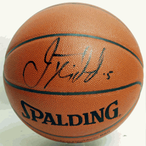 Jason Kidd Hand Signed Basketball