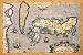 Art Poster, Map of Japan - 27.5 x 18.75
