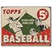 TOPPS - 1955 Baseball Box Tin Sign , 16x12