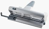 Leitz Akto Adjustable Punch Expandable with 4 Dies Capacity 30x 80gsm Black and Grey Ref 5114-00-95/84